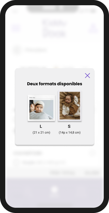 pop up info formats