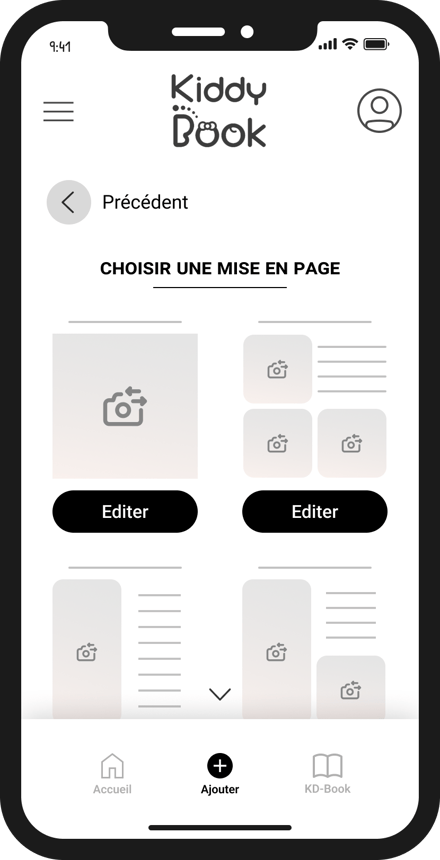 Choisir une mise en page