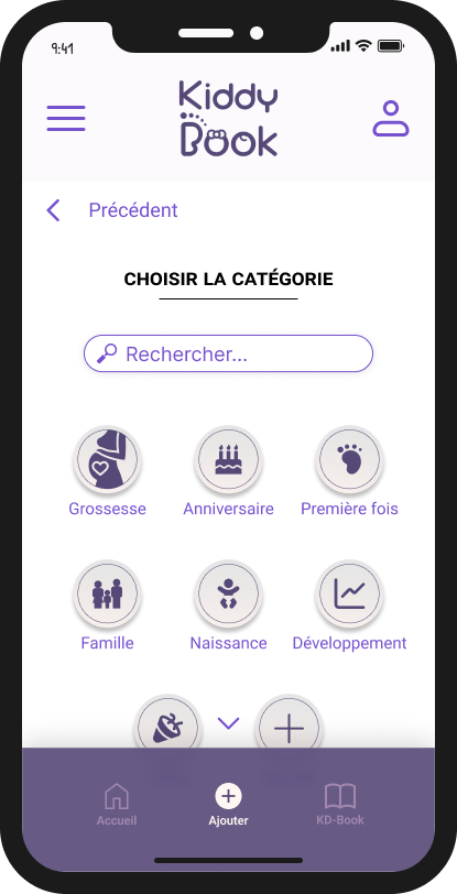 choisir une catégorie